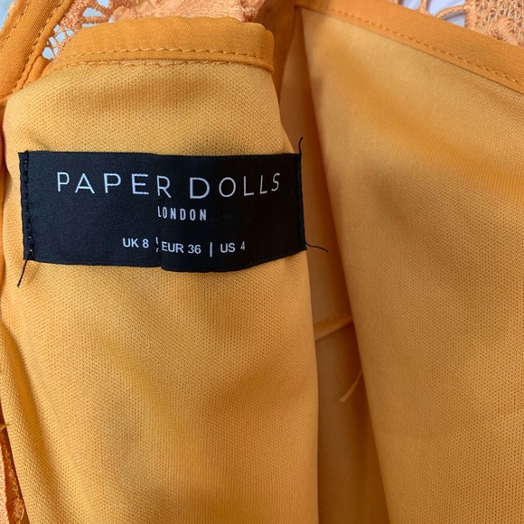 Stunning Paper Dolls Crochet Dress - Picture 5 of 6